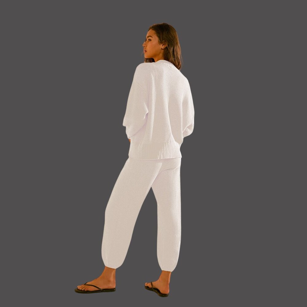 FREE PEOPLE Hailee Cardi  Set - Powder Sand 🎉 NWOT - Picture 12 of 15